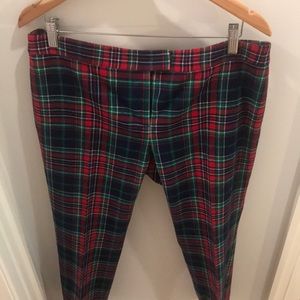 Vineyard vines holiday plaid pants
